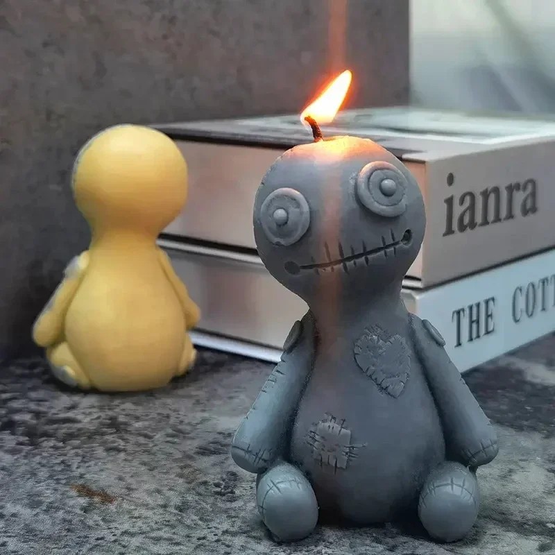 Candle Making Kits - Halloween Curse Doll, candle silicone mold,