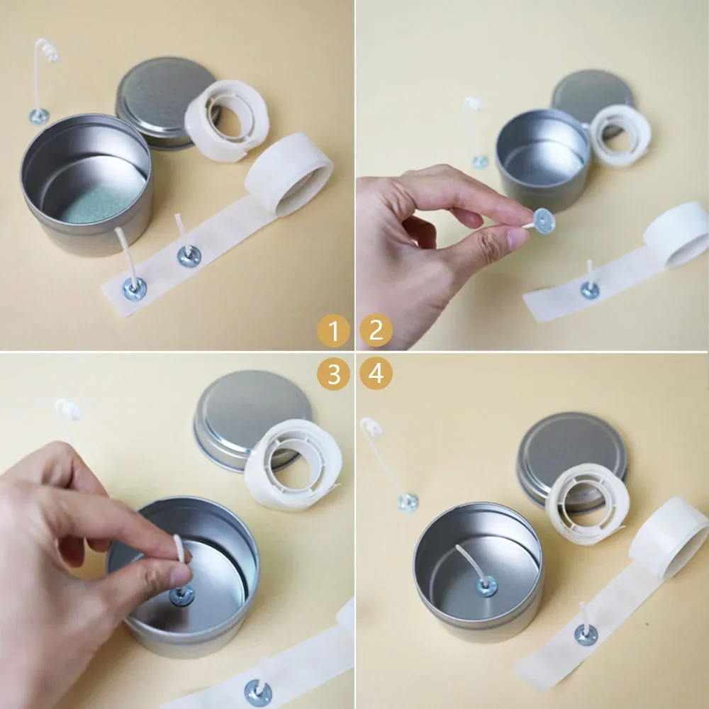100 Dots/Roll Candle Wick Stic - Candle Making Kits recension och pris