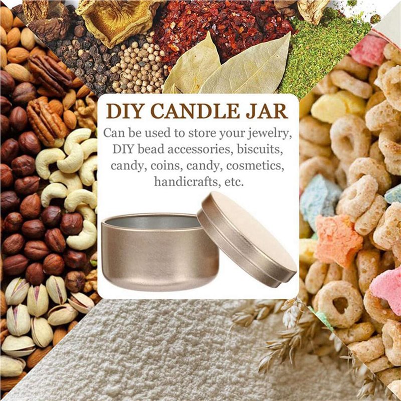 AT43-72 Pcs Candle Jar Decorat - Candle Making Jug recension och pris