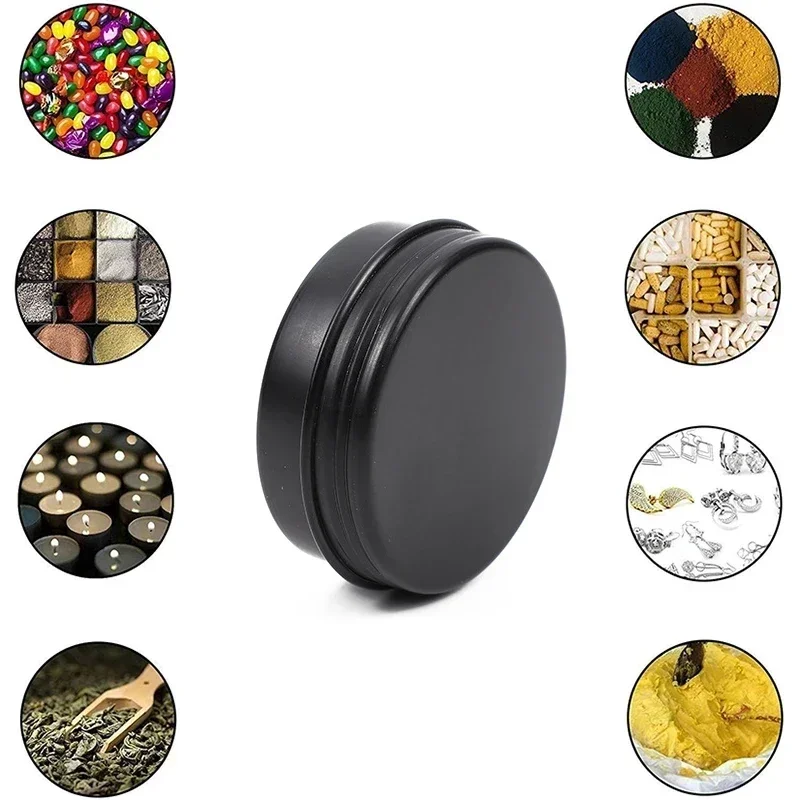 50Pcs Black Empty Candle Jars  - Candle Making Jug recension och pris