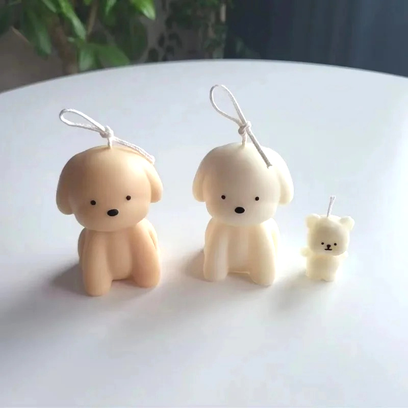 3D Puppy Scented Candle Silico - Candle Making Kits recension och pris