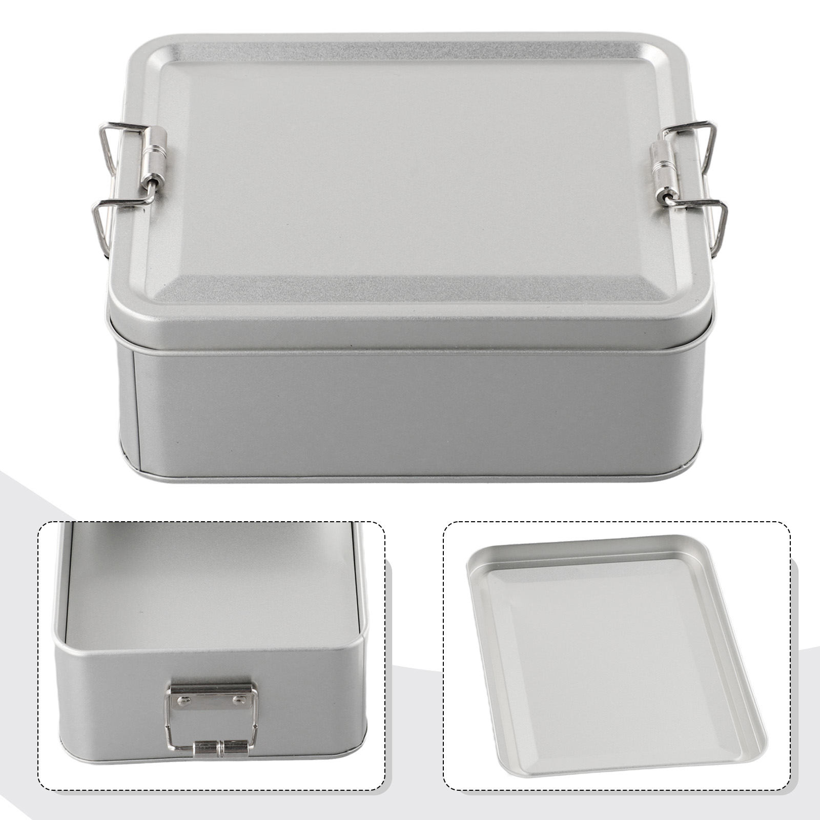 Buckle Metal Storage Tins Not  - Tin Container Lid recension och pris