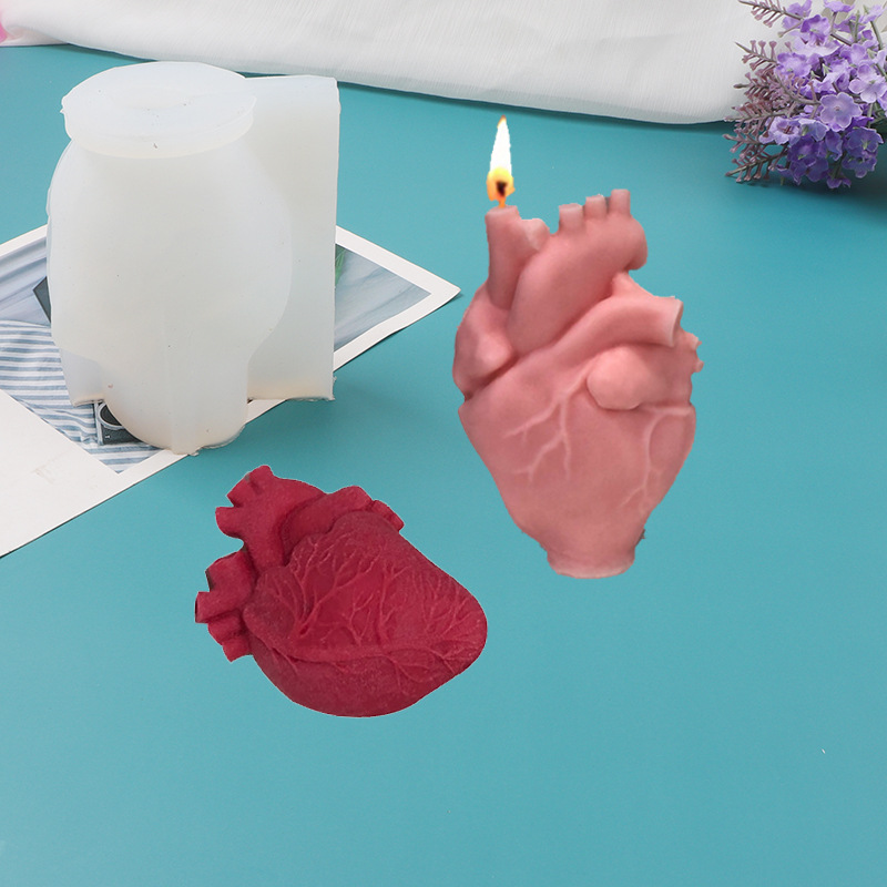 DIY Human Heart Silicone Candl - Candle Making Kits recension och pris