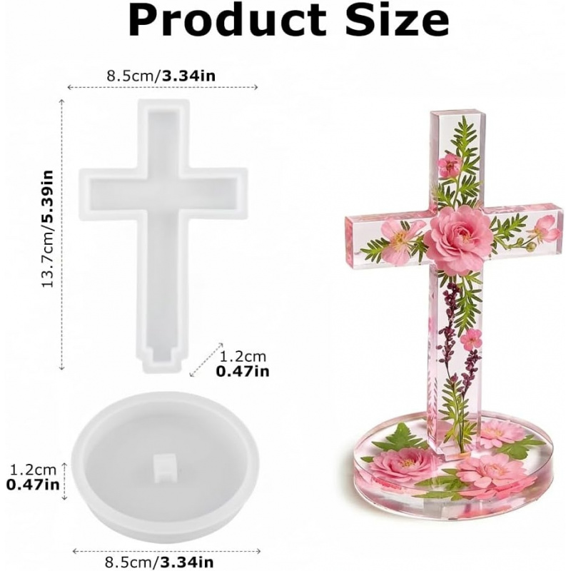 Two silicone molds with a base - Candle Making Jug recension och pris