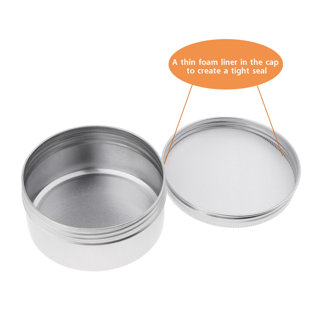 Cosmetic Container with Lid 15 - Tin Container Lid recension och pris