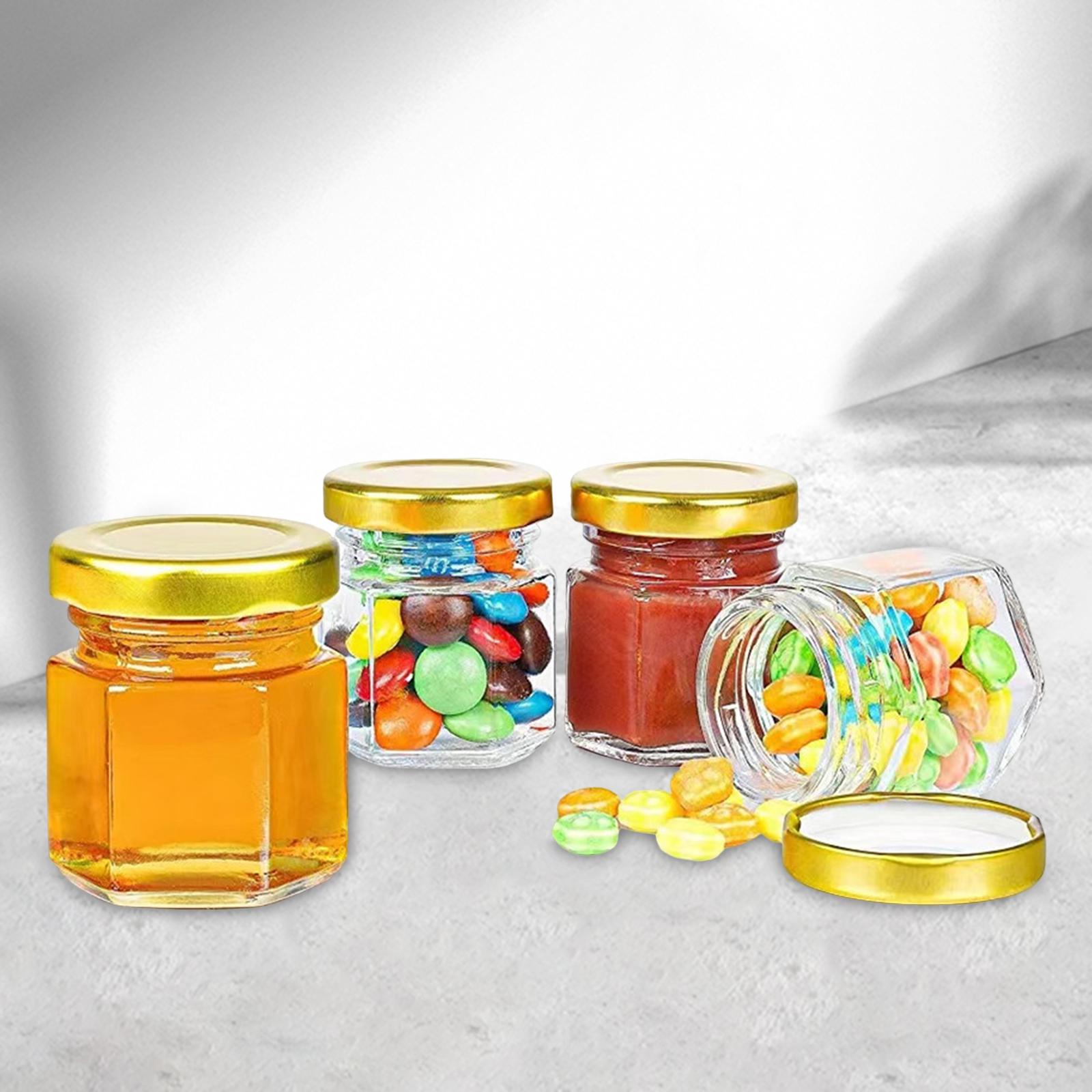 20x Small Glass Jars Screw Lid - Candle Making Jars With Lids recension och pris