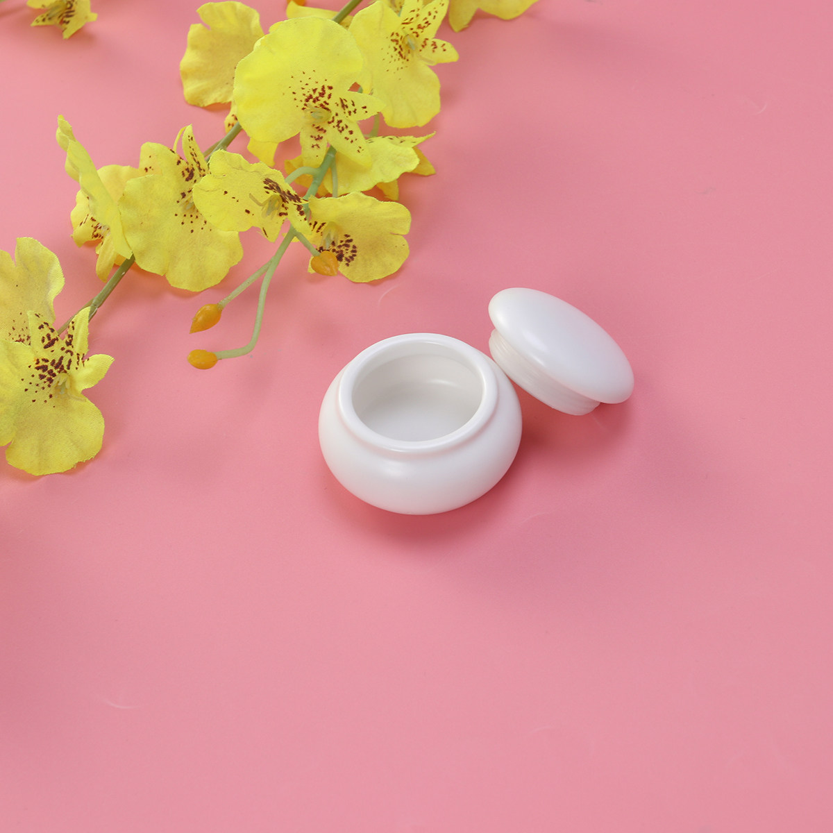 Mini Ceramic Makeup Storage Bo - Tin Container Lid recension och pris