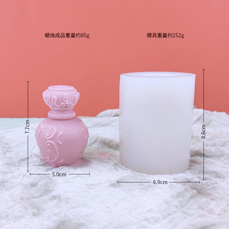 3D retro perfume bottle aromat - Candle Making And Perfume recension och pris
